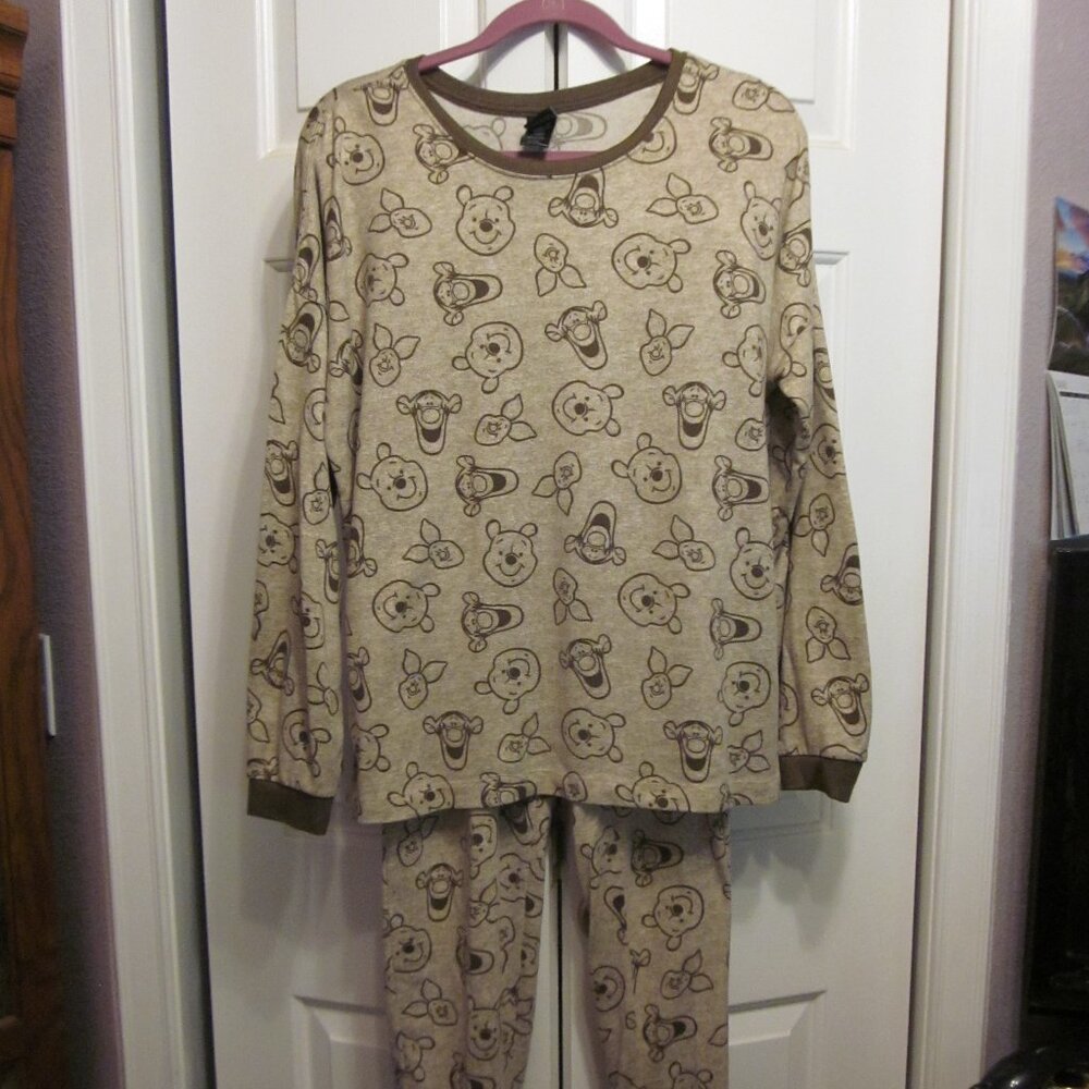 Disney Winnie the Pooh Knit Lounge Set Sz L